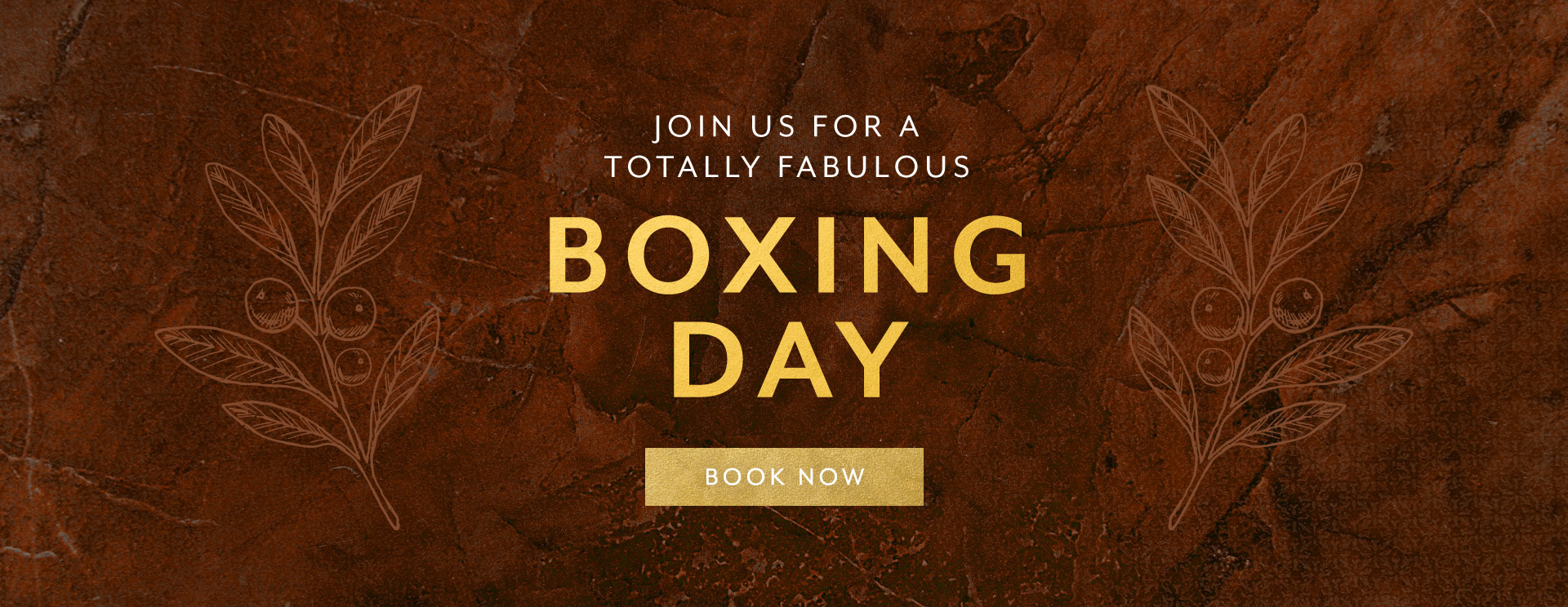 Boxing Day menu at The Belvedere Arms