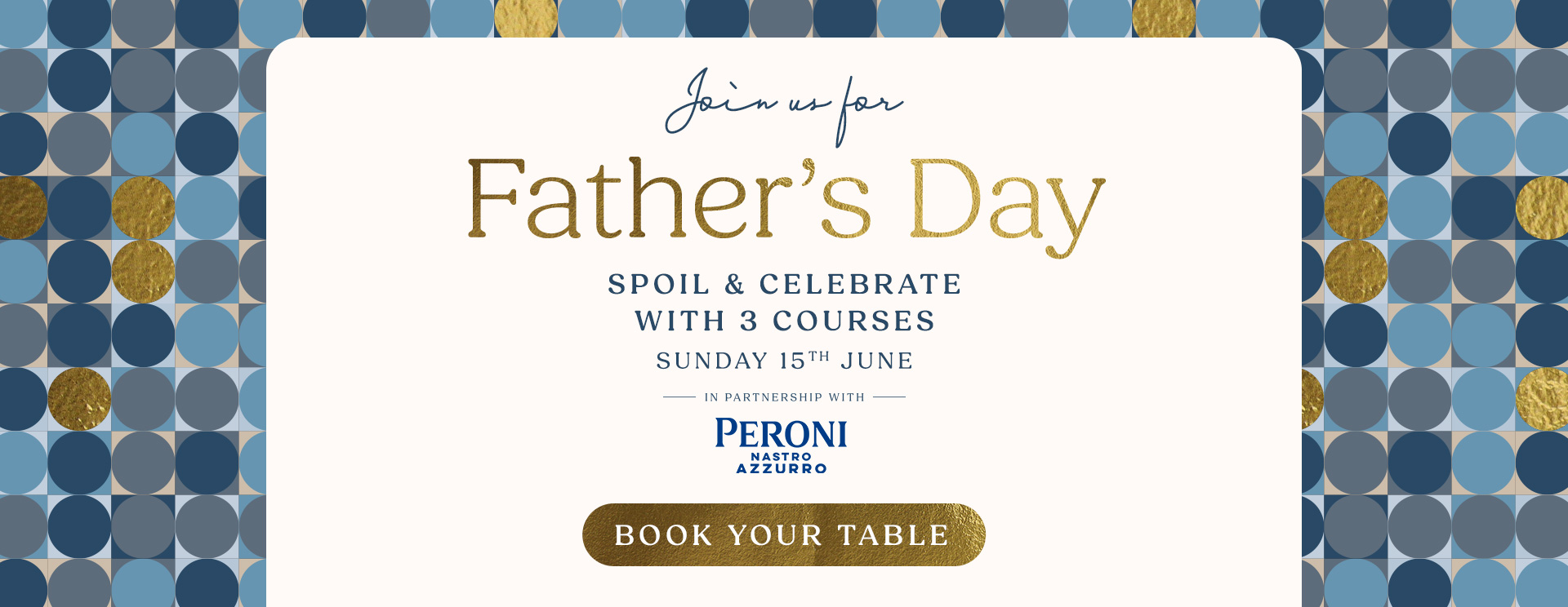 Father’s Day menu Sunninghill